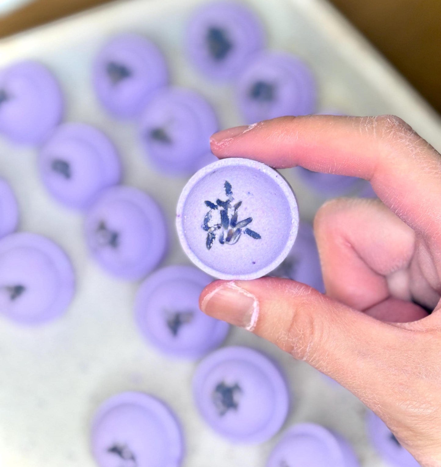 Handcrafted Shower Steamers, shower bombs, bath steamers.