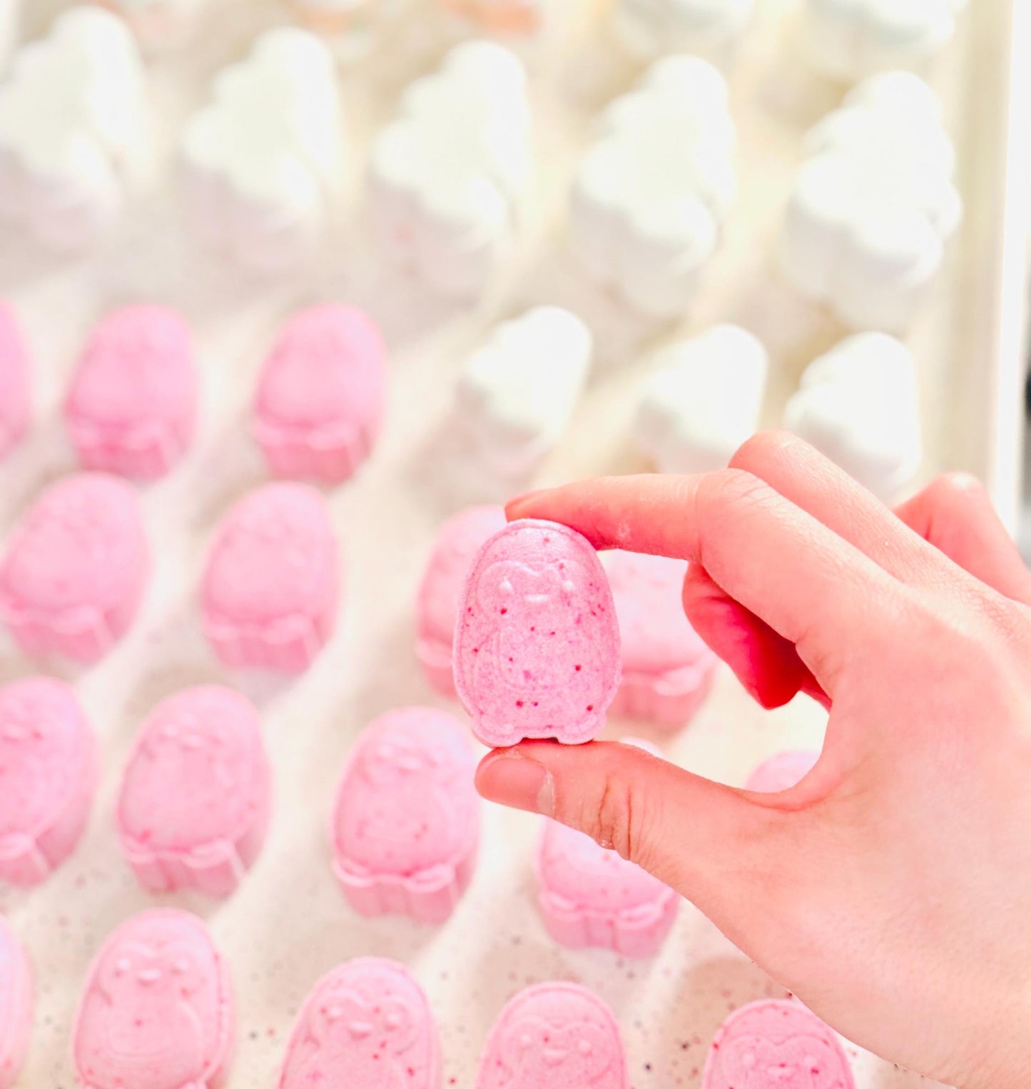Handcrafted Shower Steamers, shower bombs, bath steamers.
